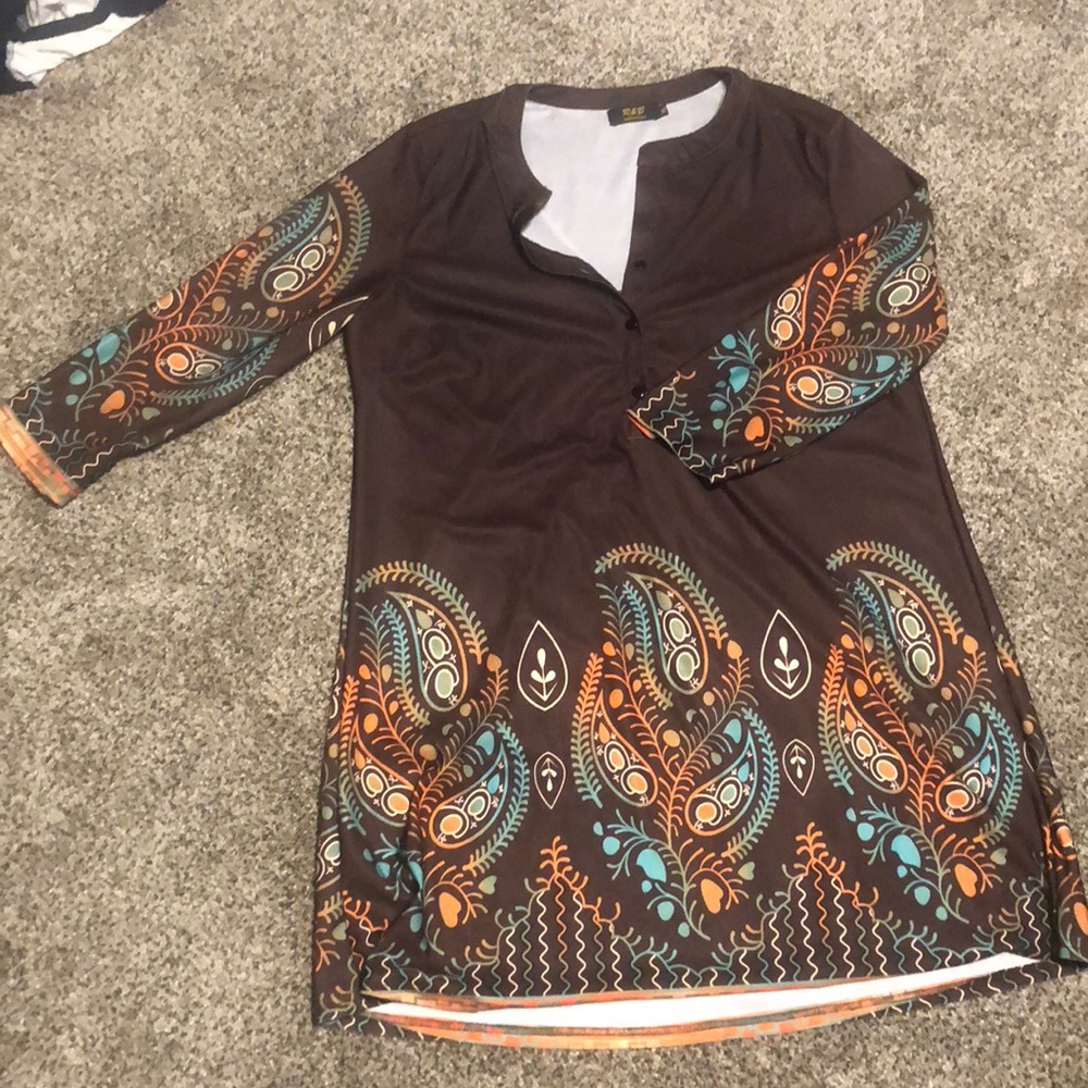 Brown dress or tunic